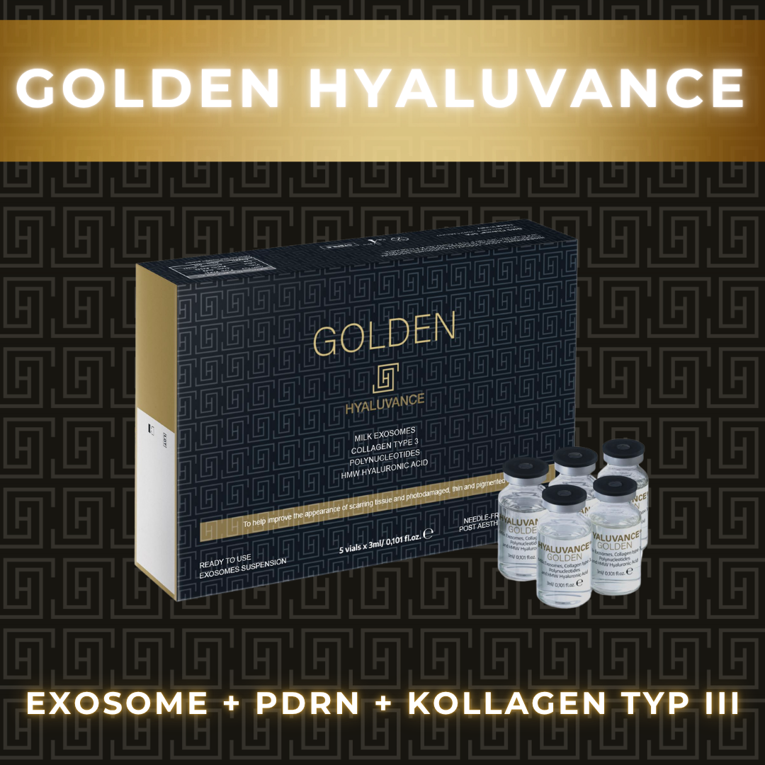 Hyaluvance® GOLDEN | Exosome + PDRN + Kollagen