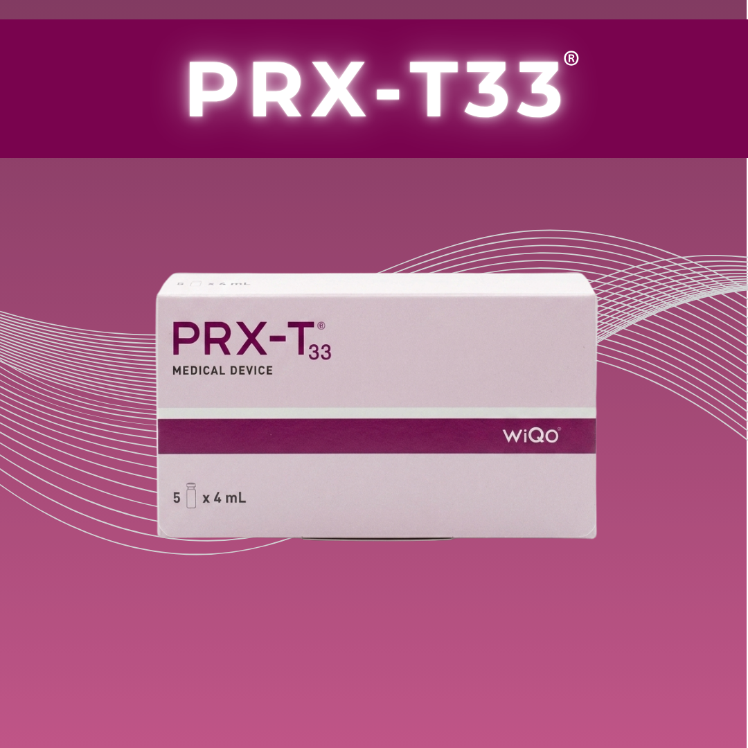 PRX-T33® | Biorevitalisierung der Haut ohne Nadel